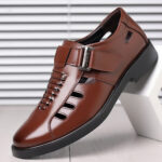 New Men's Business Genuine Leather Sandals